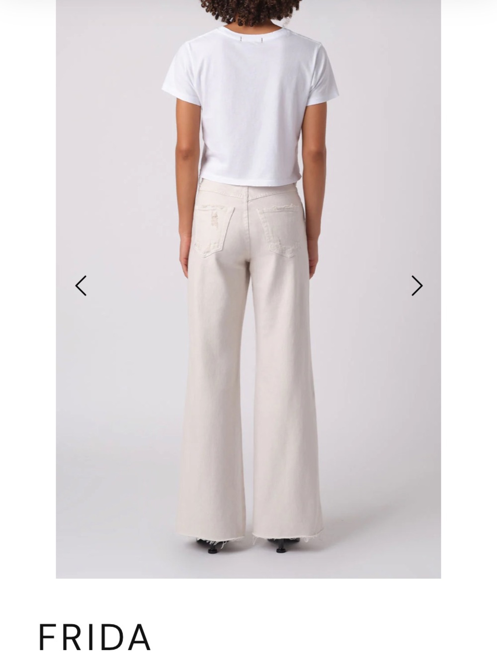 AMO Frida Wide Leg in white oak - Picture 14 of 16
